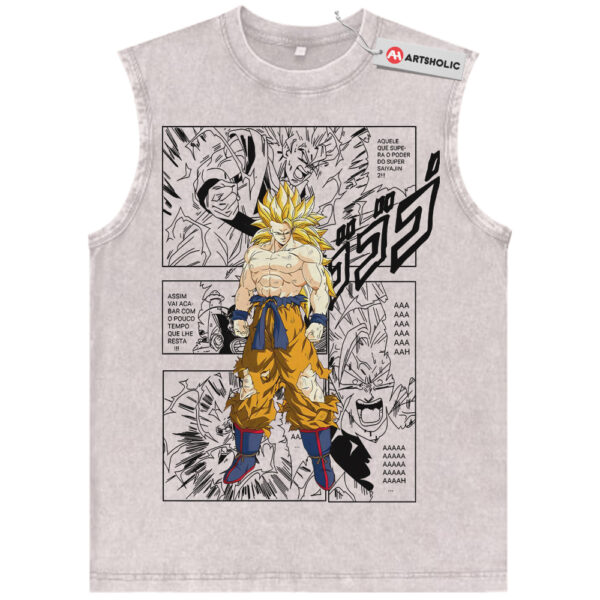 Son Goku Tank Top, Dragon Ball Tank Top, DBZ Tank Top, Anime Tank Top, Vintage Tank Top