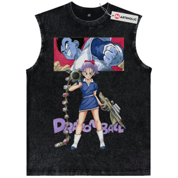 Vegeta Tank Top, Bulma Tank Top, Dragon Ball Tank Top, DBZ Tank Top, Anime Tank Top, Vintage Tank Top