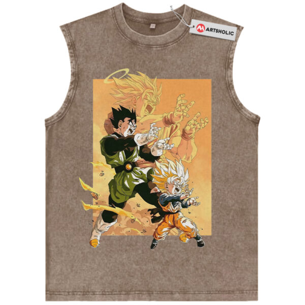 Son Goku Tank Top, Gohan Tank Top, Son Goten Tank Top, Dragon Ball Tank Top, DBZ Tank Top, Anime Tank Top, Vintage Tank Top