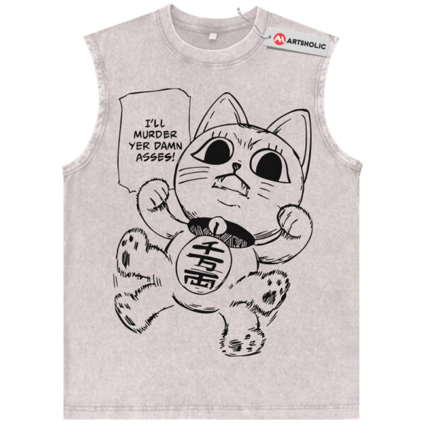 Turbo Granny Tank Top, Dandadan Tank Top, Anime Tank Top, Vintage Tank Top