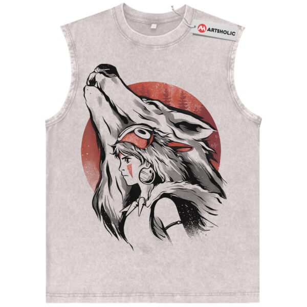 San and Moro Tank Top, Princess Mononoke Tank Top, Studio Ghibli Tank Top, Anime Tank Top, Vintage Tank Top