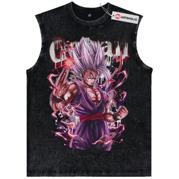 Son Gohan Tank Top, Dragon Ball Tank Top, DBZ Tank Top, Anime Tank Top, Vintage Tank Top