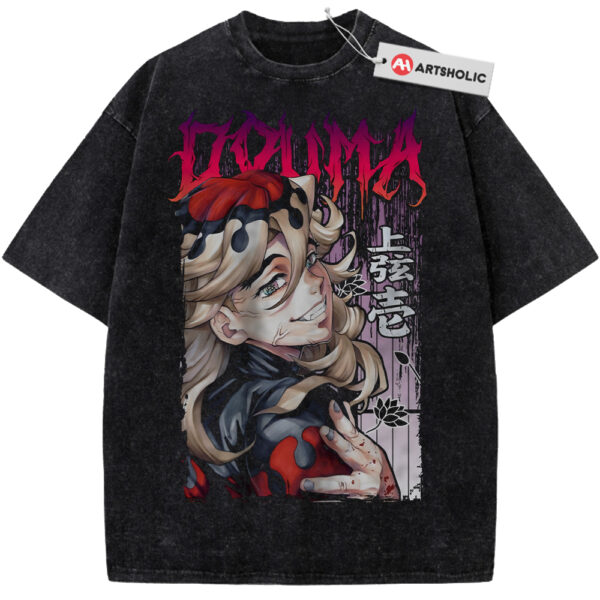 Doma Shirt, Demon Slayer Shirt, Anime Shirt, Vintage Tee