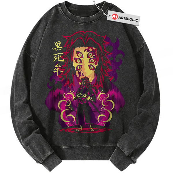Kokushibo Sweatshirt, Demon Slayer Sweatshirt, Anime Sweatshirt, Vintage Sweatshirt