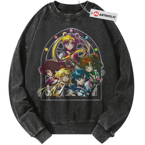 Sailor Moon Sweatshirt, Anime Sweatshirt, Vintage Sweatshirt