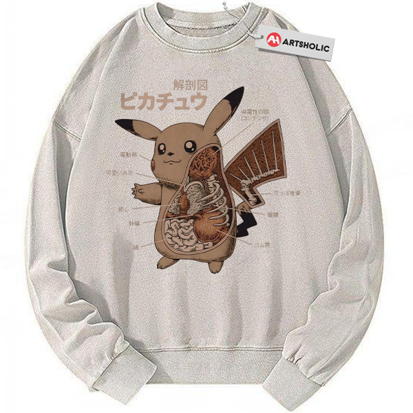 Pikachu Sweatshirt, Pokemon Sweatshirt, PKM Sweatshirt, Anime Sweatshirt, Vintage Sweatshirt