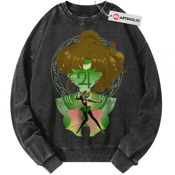 Makoto Kino Sweatshirt, Sailor Jupiter Sweatshirt, Sailor Moon Sweatshirt, Anime Sweatshirt, Vintage Sweatshirt