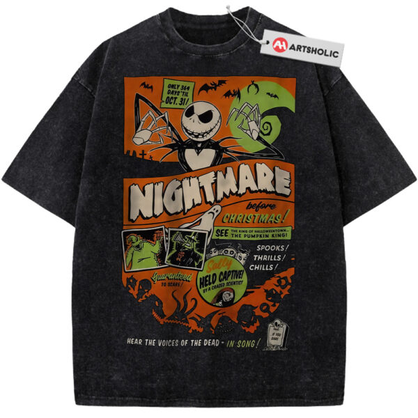Jack Skellington Shirt, The Nightmare Before Christmas Shirt, Animated Shirt, Vintage T-Shirt