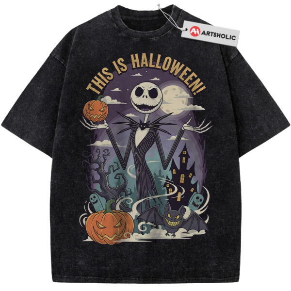 Jack Skellington Shirt, The Nightmare Before Christmas Shirt, Animated Shirt, Vintage T-Shirt