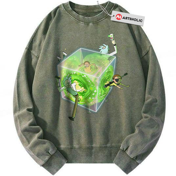Rick and Morty Sweatshirt, Animated Sweatshirt, Vintage Sweatshirt