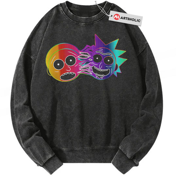Rick and Morty Sweatshirt, Animated Sweatshirt, Vintage Sweatshirt