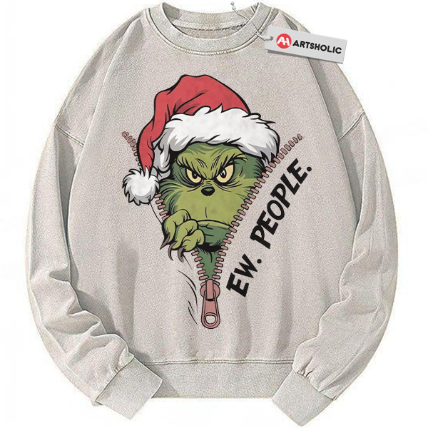 The Grinch Sweatshirt, Christmas Sweatshirt, Animated Sweatshirt, Vintage Sweatshirt