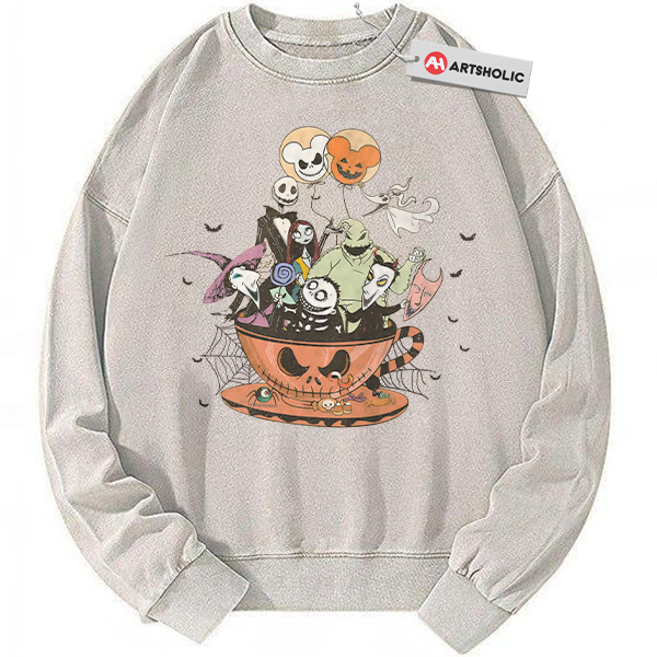 The Nightmare Before Christmas Sweatshirt, Animated Sweatshirt, Vintage Sweatshirt