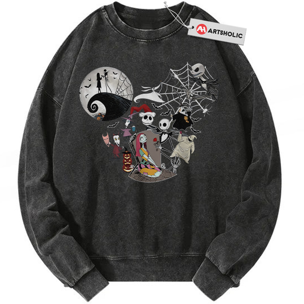 The Nightmare Before Christmas Sweatshirt, Animated Sweatshirt, Vintage Sweatshirt