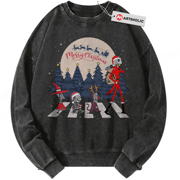The Nightmare Before Christmas Sweatshirt, Animated Sweatshirt, Vintage Sweatshirt