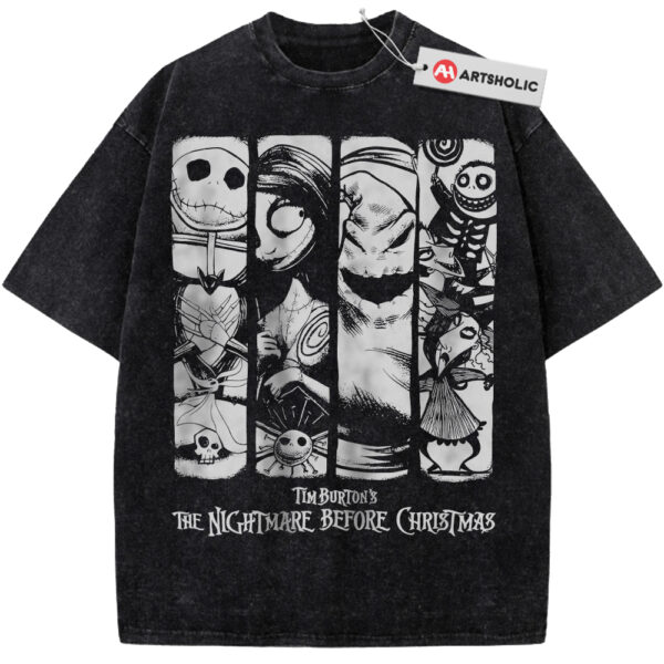 The Nightmare Before Christmas Shirt, Animated Shirt, Vintage T-Shirt
