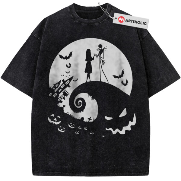 Jack Skellington Shirt, Sally Shirt, The Nightmare Before Christmas Shirt, Animated Shirt, Vintage T-Shirt