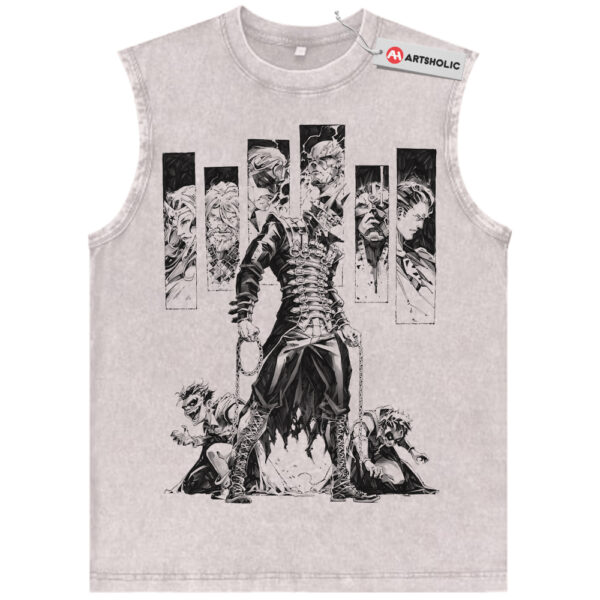 The Batman Who Laughs Tank Top, DC Comics Tank Top, Vintage Tank Top