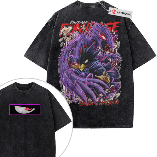 Fumikage Tokoyami Shirt, Tsukuyomi Shirt, My Hero Academia Shirt, MHA Shirt, Anime Shirt, Vintage T-Shirt 2-Sided