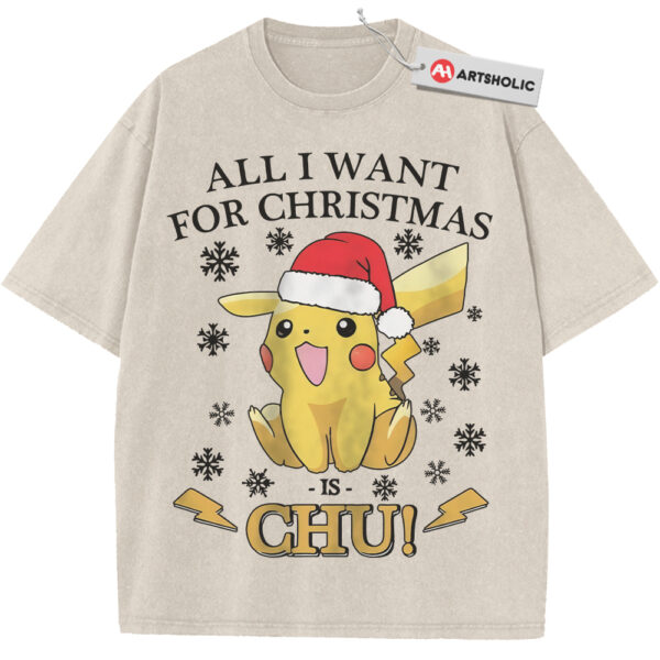 Squirtle Shirt, Pokemon Shirt, PKM Shirt, Christmas Shirt, Anime Shirt, Vintage T-Shirt