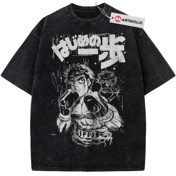 Ippo Makunouchi Shirt, Hajime no Ippo Shirt, Anime Shirt, Vintage T-Shirt