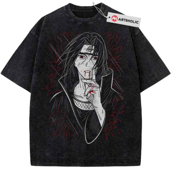 Itachi Uchiha Shirt, Akatsuki Shirt, Naruto Shirt, Anime Shirt, Vintage T-Shirt