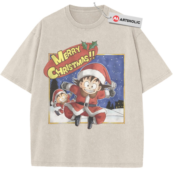 Son Goku Shirt, Dragon Ball Shirt, Christmas Shirt, Anime Shirt, Vintage T-Shirt