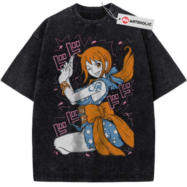 Nami Shirt, One Piece Shirt, Anime Shirt, Vintage Tee