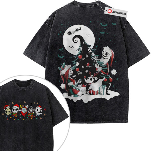 The Nightmare Before Christmas Shirt, Animated Shirt, Vintage T-Shirt 2-Sided