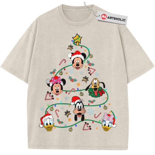 Mickey Mouse Shirt, Donald Duck Shirt, Christmas Shirt, Animated Shirt, Vintage Tee