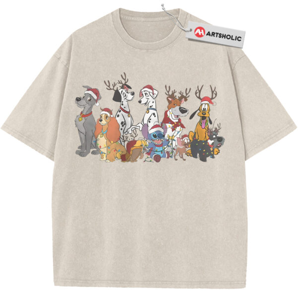 Disney Dog Shirt, Christmas Shirt, Animated Shirt, Vintage Tee