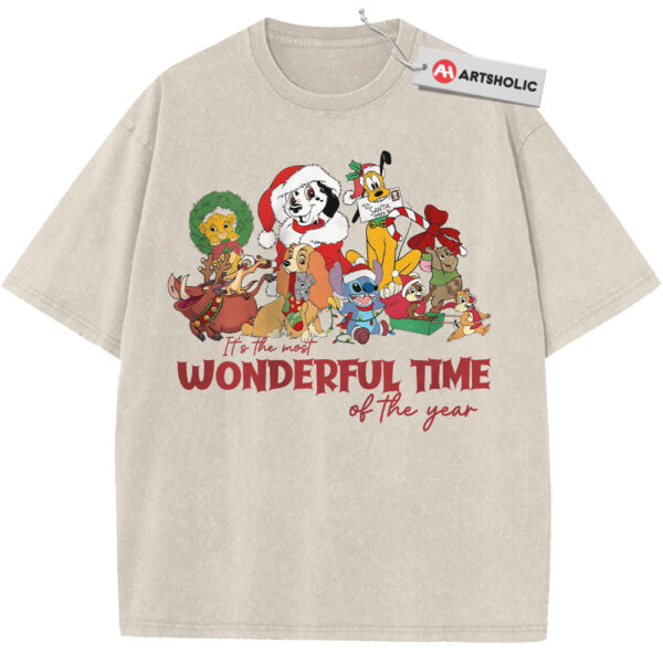Disney Characters Shirt, Christmas Shirt, Animated Shirt, Vintage Tee