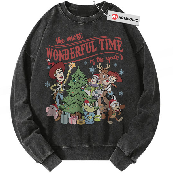 Toy Story Sweatshirt, Christmas Sweatshirt, Animated Sweatshirt, Vintage Sweatshirt