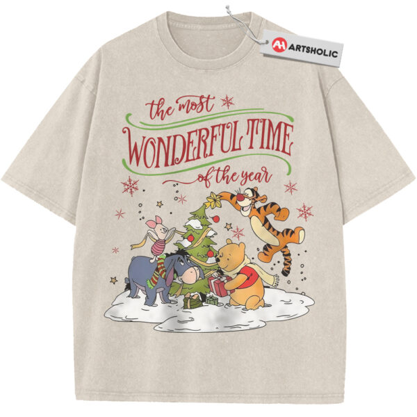 Winnie-the-Pooh Shirt, Christmas Shirt, Animated Shirt, Vintage Tee