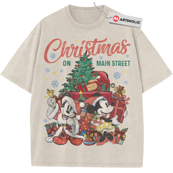 Mickey Mouse Shirt, Christmas Shirt, Animated Shirt, Vintage Tee