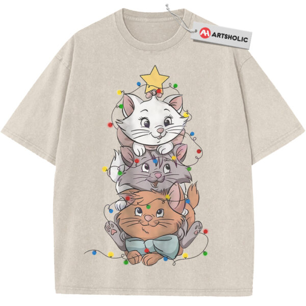 The Aristocats Shirt, Christmas Shirt, Animated Shirt, Vintage Tee