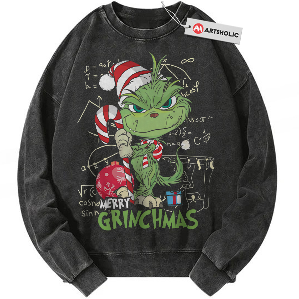 The Grinch Sweatshirt, Christmas Sweatshirt, Animated Sweatshirt, Vintage Sweater