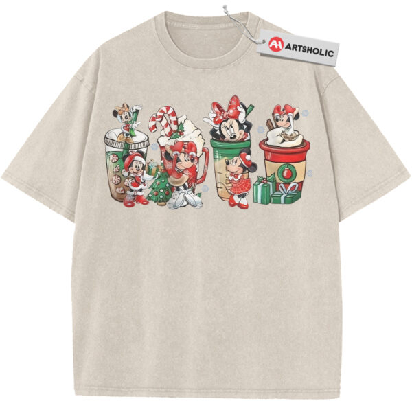 Minnie Mouse Shirt, Mickey Mouse Shirt, Christmas Shirt, Animated Shirt, Vintage T-Shirt