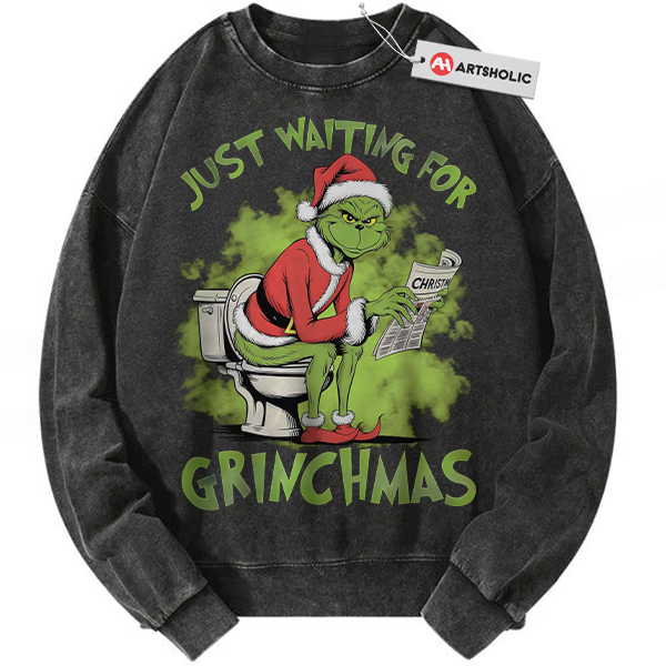 The Grinch Sweatshirt, Christmas Sweatshirt, Animated Sweatshirt, Vintage Sweater