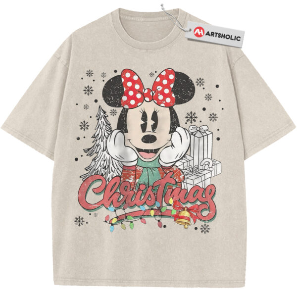 Minnie Mouse Shirt, Mickey Mouse Shirt, Christmas Shirt, Animated Shirt, Vintage T-Shirt