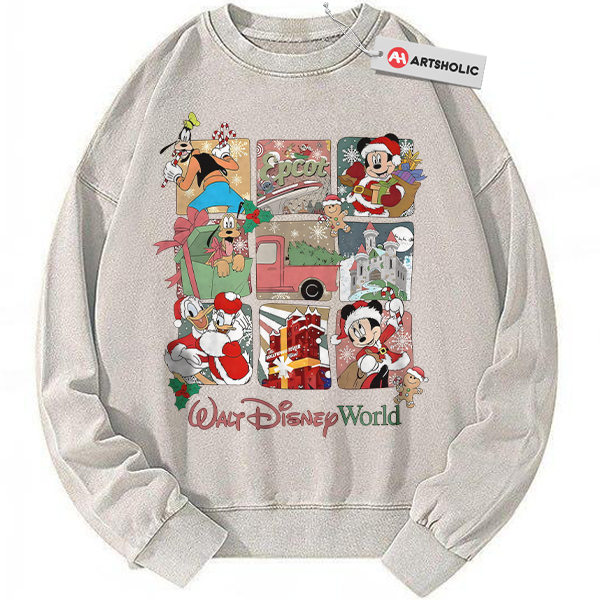 Mickey Mouse Sweatshirt, Donald Duck Sweatshirt, Christmas Sweatshirt, Animated Sweatshirt, Vintage Sweater