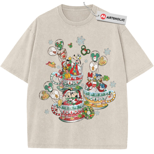 Mickey Mouse Shirt, Donald Duck Shirt, Christmas Shirt, Animated Shirt, Vintage Tee