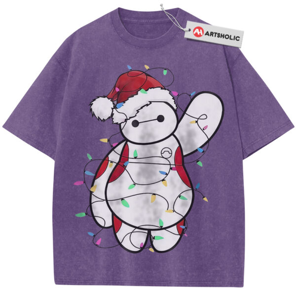 Baymax Shirt, Big Hero 6 Shirt, Christmas Shirt, Animated Shirt, Vintage Tee - Purple, XL