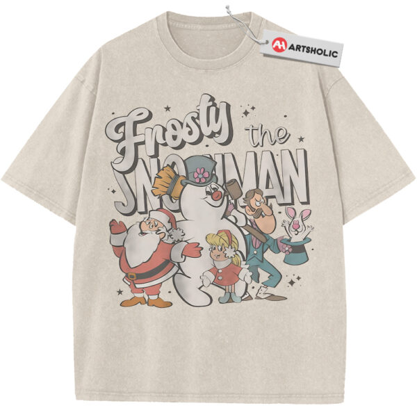 Frosty the Snowman Shirt, Christmas Shirt, Vintage T-Shirt