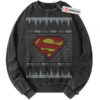 Superman Sweatshirt, Christmas Sweatshirt, Vintage Sweatshirt