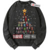 Marvel Comics Sweatshirt, Christmas Sweatshirt, Vintage Sweater