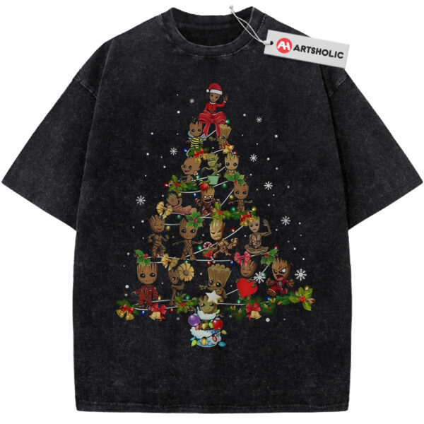 Groot Shirt, Christmas Shirt, Marvel Comics Shirt, Vintage T-Shirt