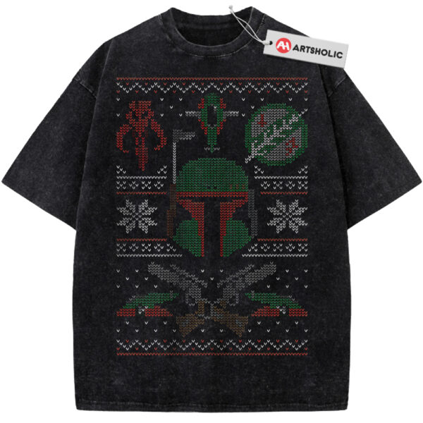 Boba Fett Shirt, Star Wars Shirt, Christmas Shirt, Movie Shirt, Vintage T-Shirt
