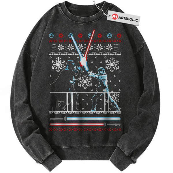 Star Wars Sweatshirt, Christmas Sweatshirt, Movie Sweatshirt, Vintage Sweatshirt