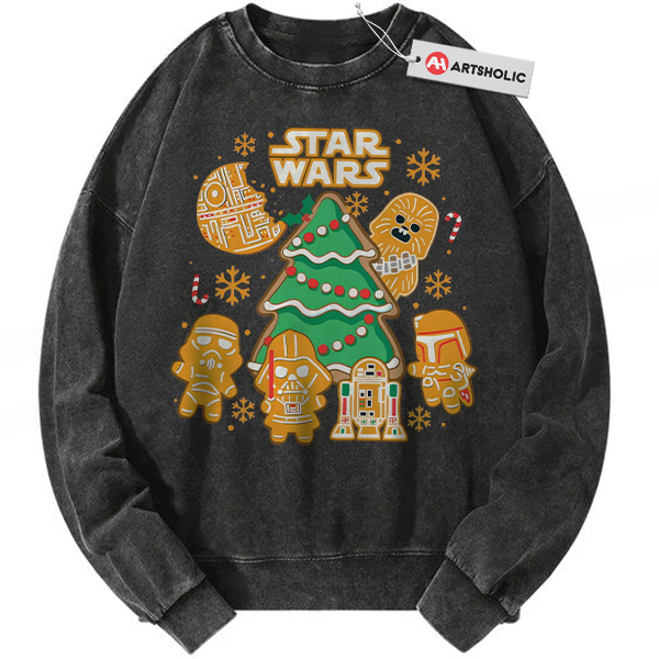 Star Wars Sweatshirt, Christmas Sweatshirt, Movie Sweatshirt, Vintage Sweatshirt